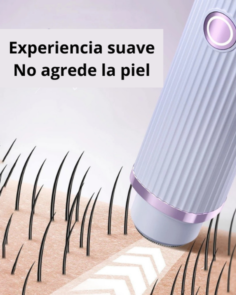 Depiladora portátil con doble cabezal