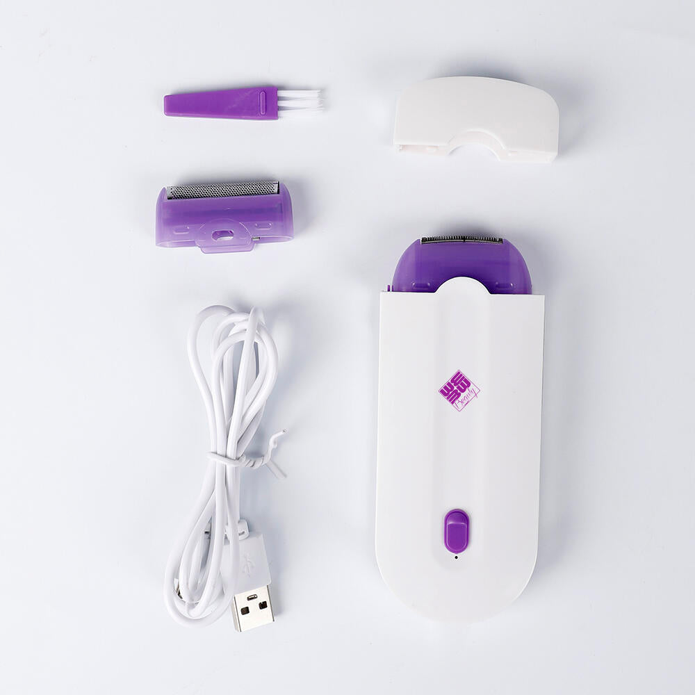 DEPILADORA LASER TOUCH RECARGABLE USB LUZ CON SENSEOR SEGURIDAD