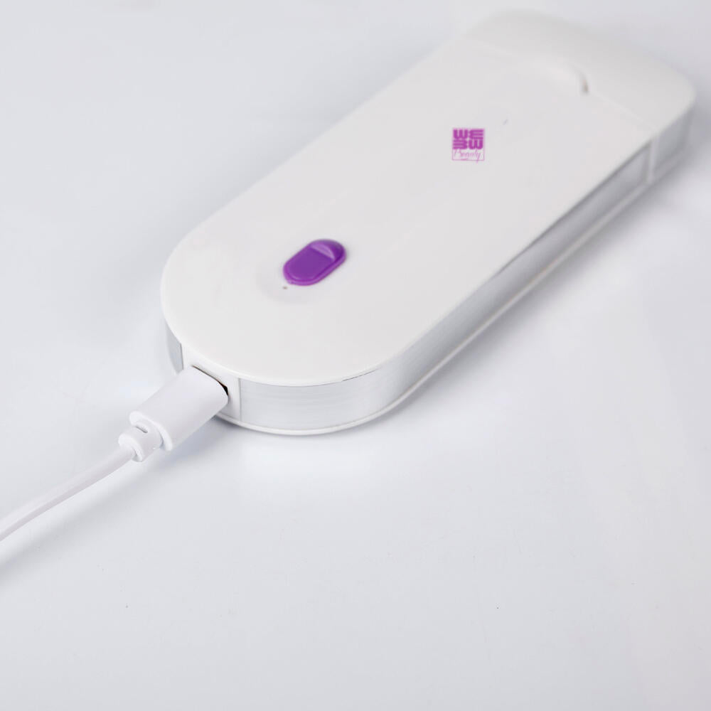 DEPILADORA LASER TOUCH RECARGABLE USB LUZ CON SENSEOR SEGURIDAD