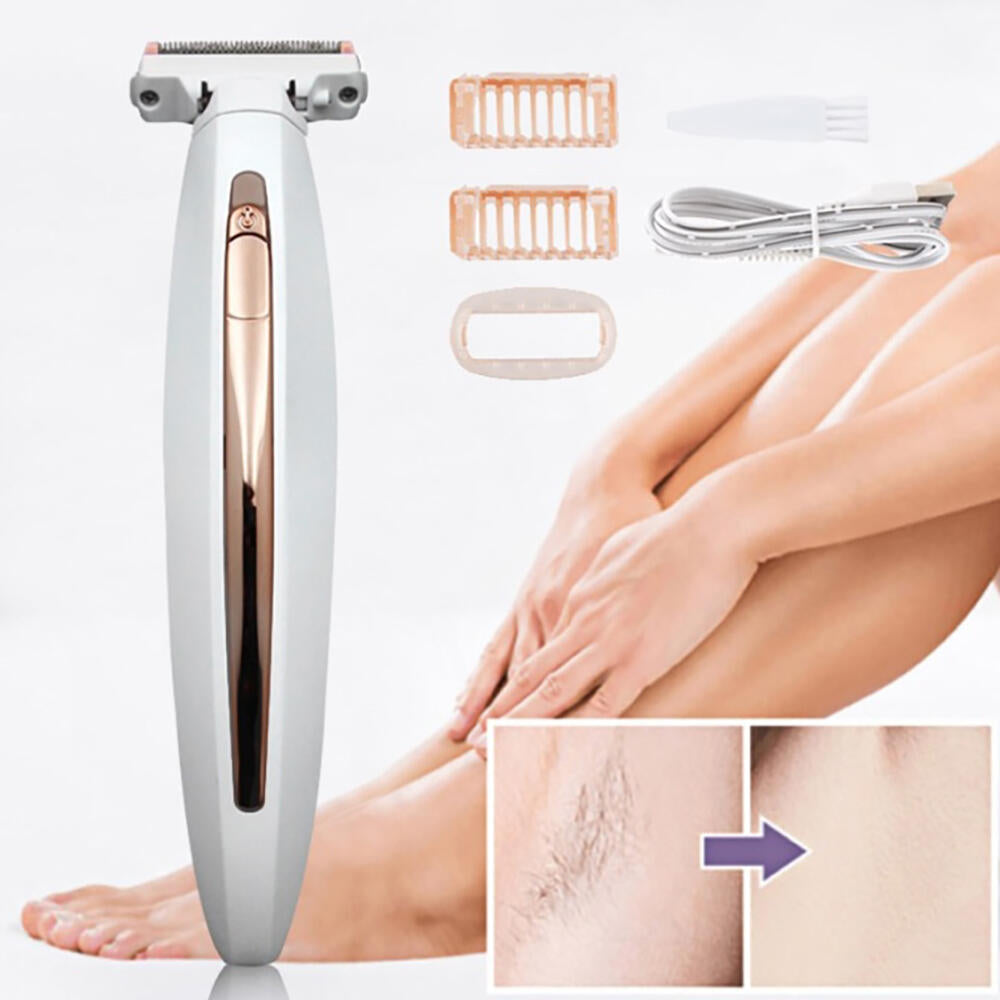 Depiladora Afeitadora y Recortadora Bikini RECARGABLE USB
