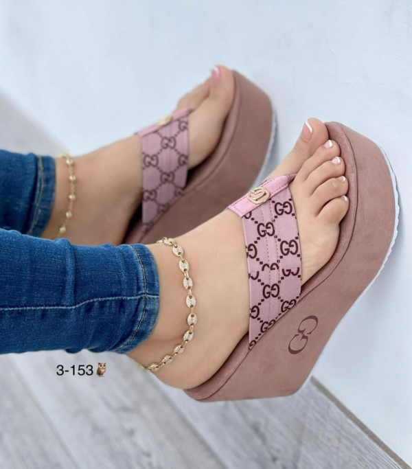 Sandalias Gucci Tacon Alto - Image 2